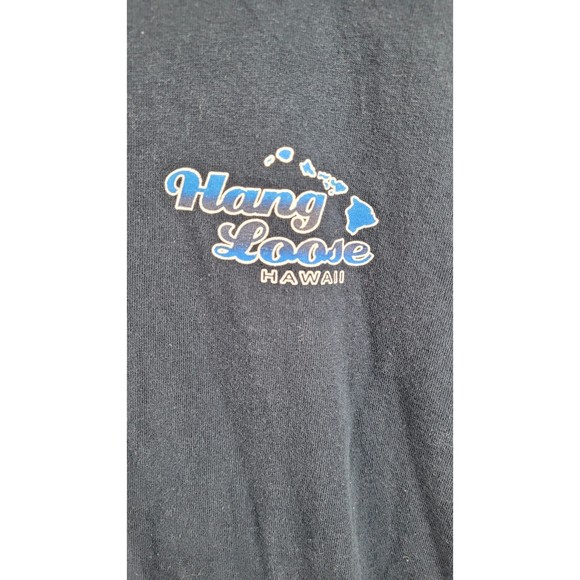 Hawaii Hang Loose Kick Back relax and Enjoy Adult Tee Size XL - Picture 5 of 6